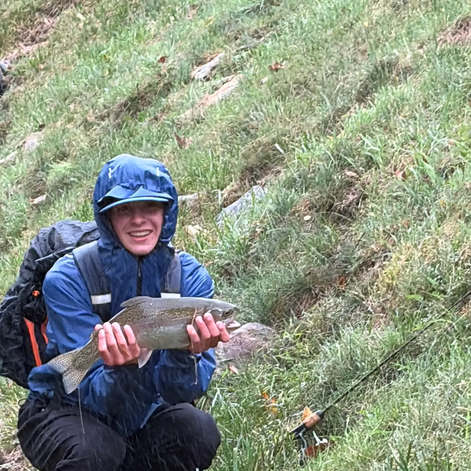 Rainbow trout caught on Fishbrain