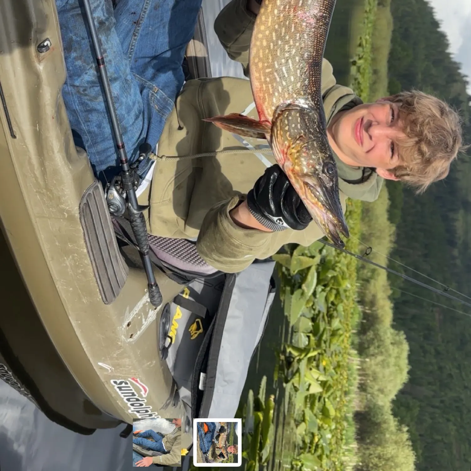 recently logged catches