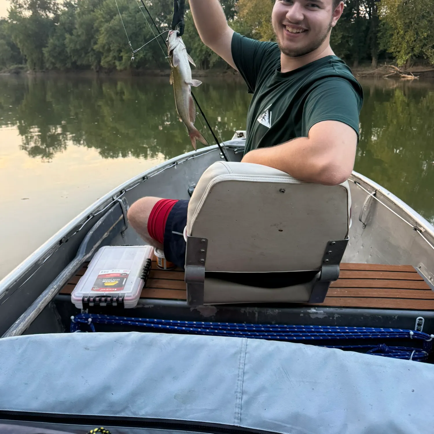 Channel catfish caught on Fishbrain