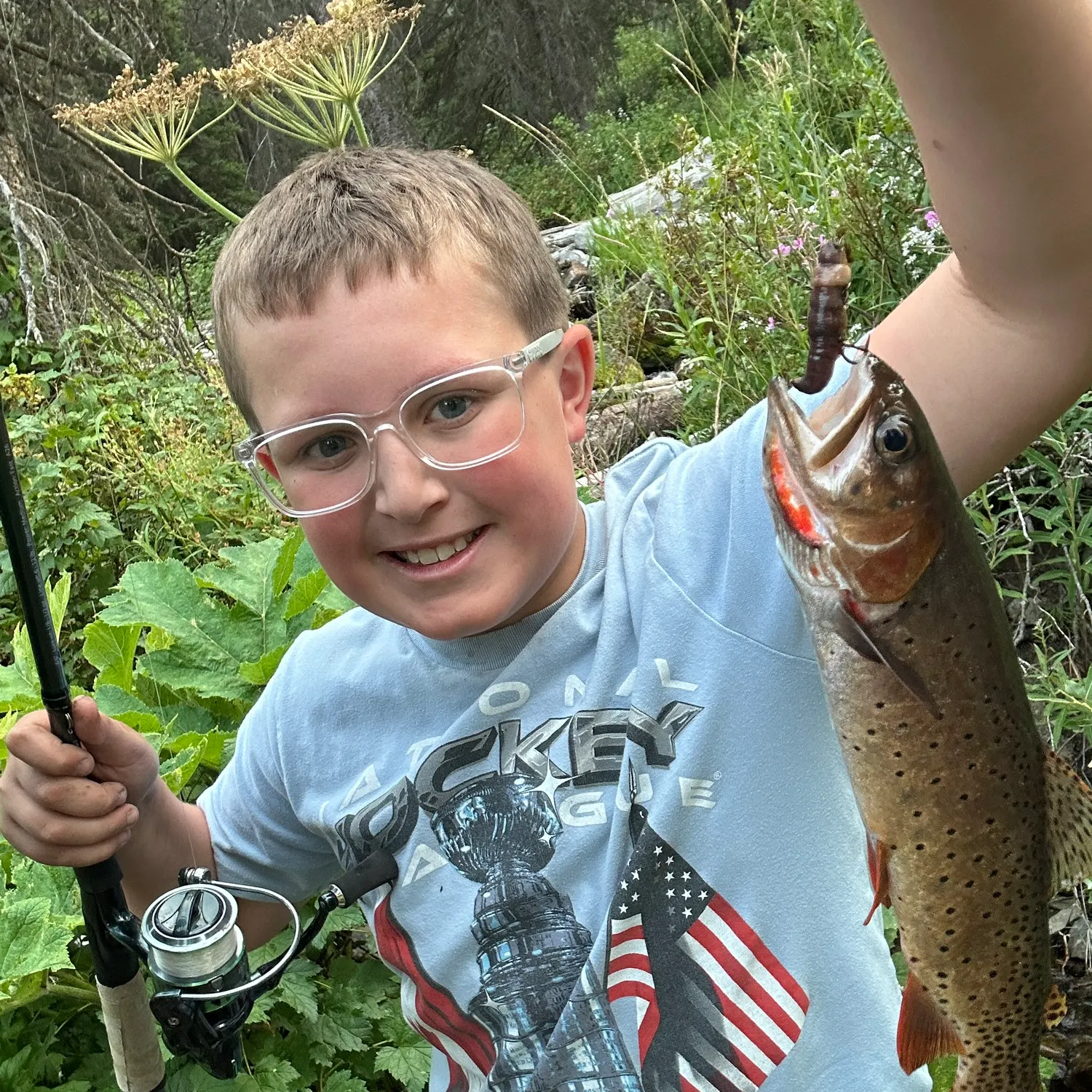 Cutthroat trout caught on Fishbrain