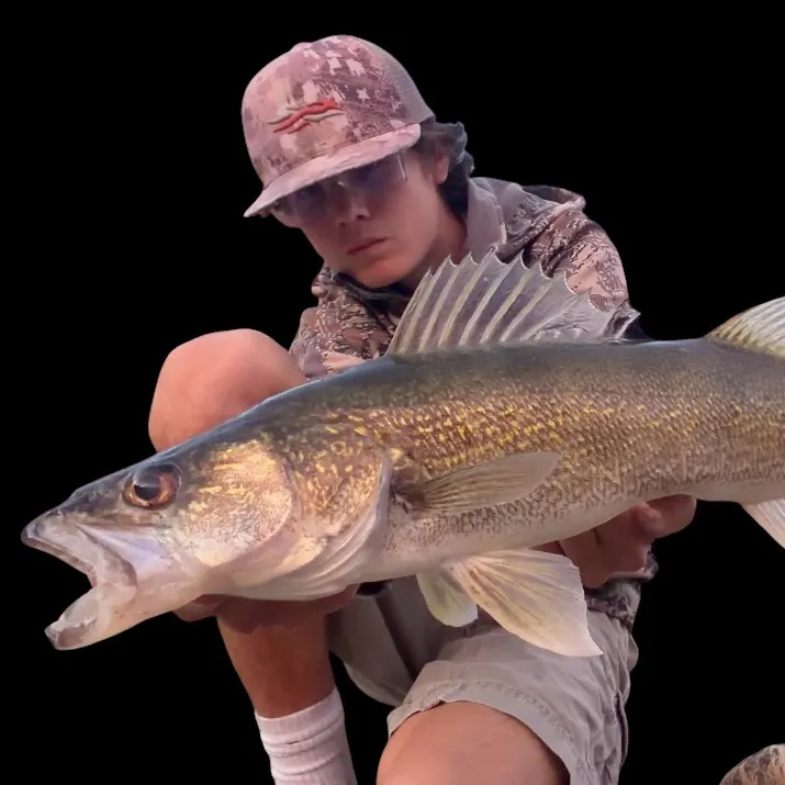 Walleye caught on Fishbrain