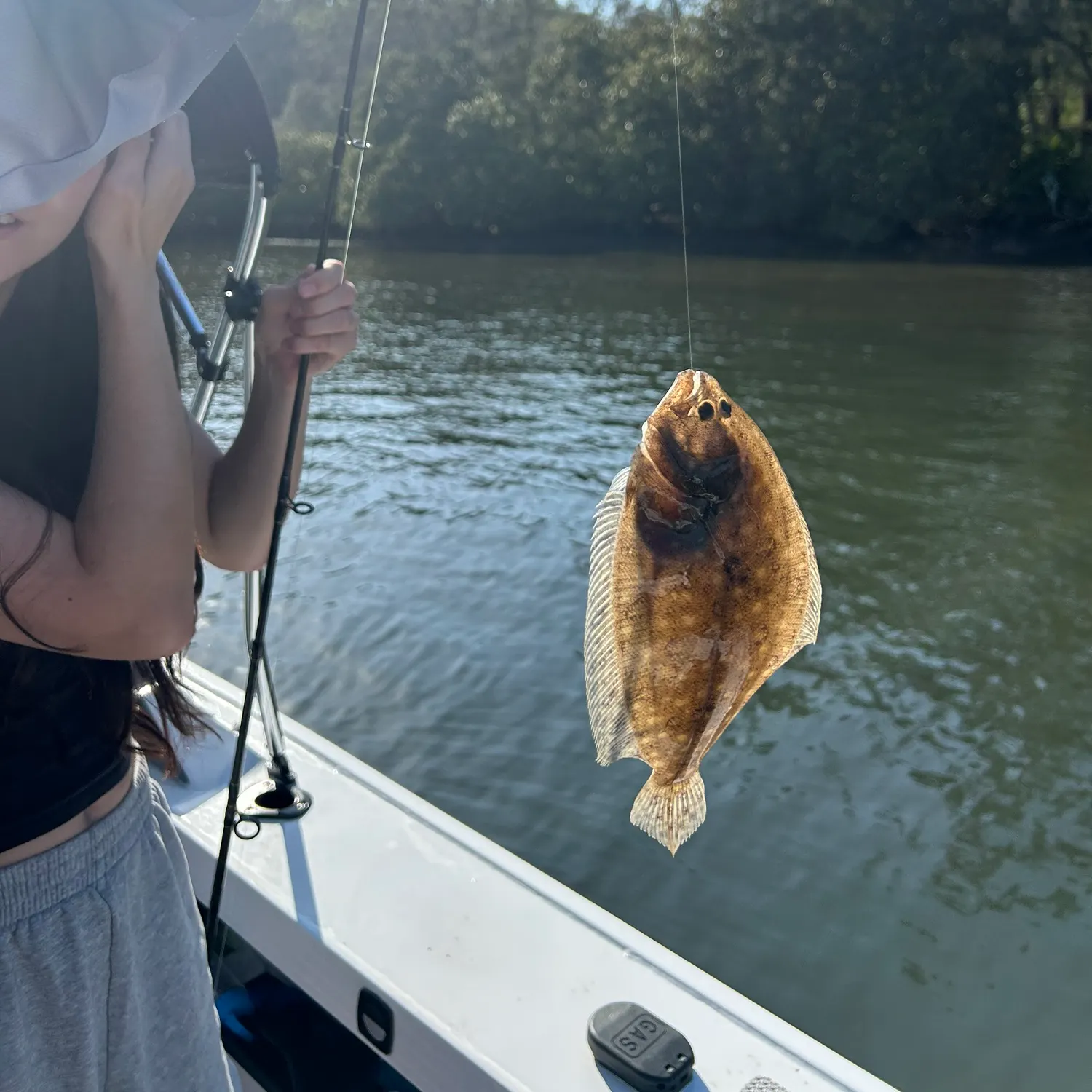 The most popular recent Largetooth flounder catch on Fishbrain