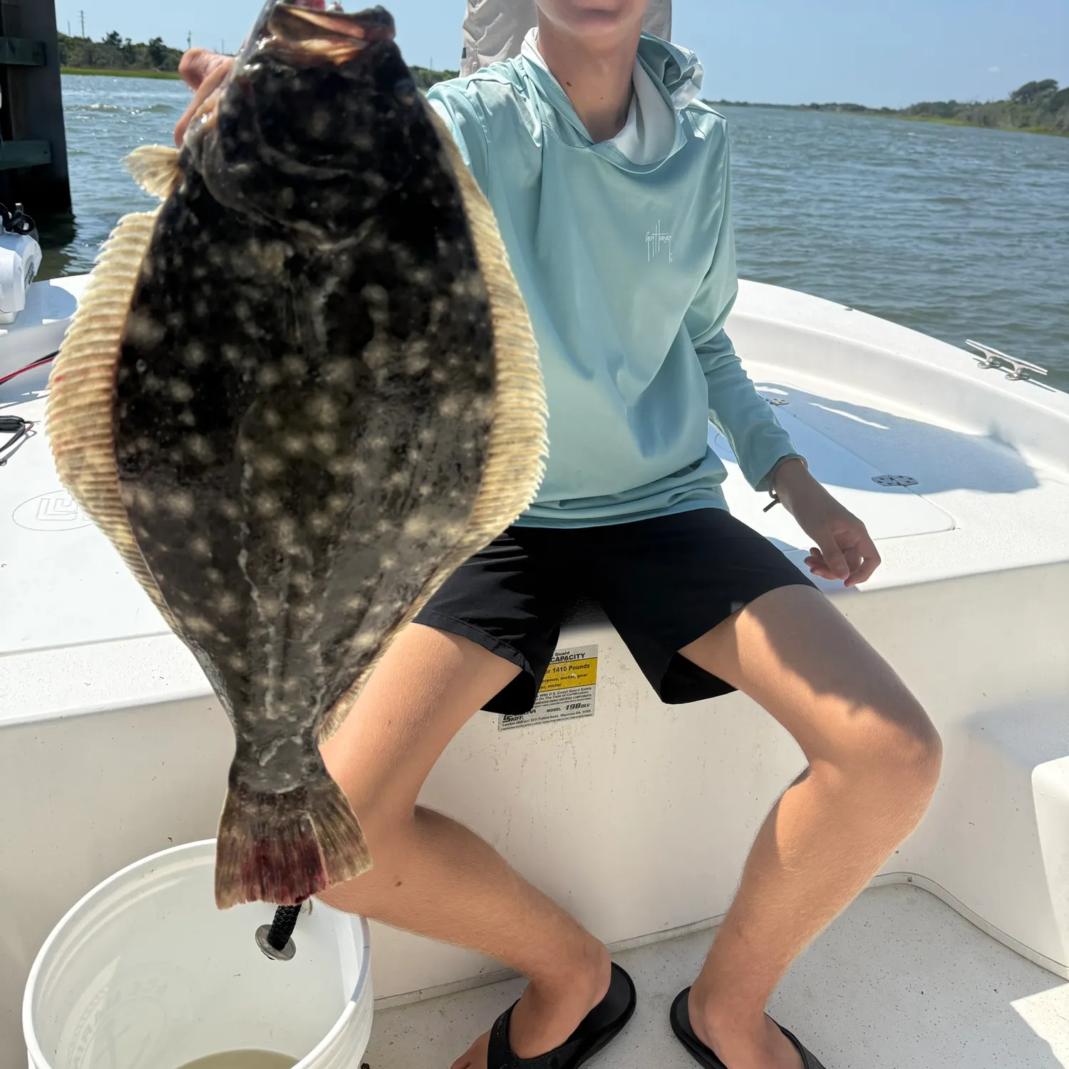 Summer flounder caught on Fishbrain