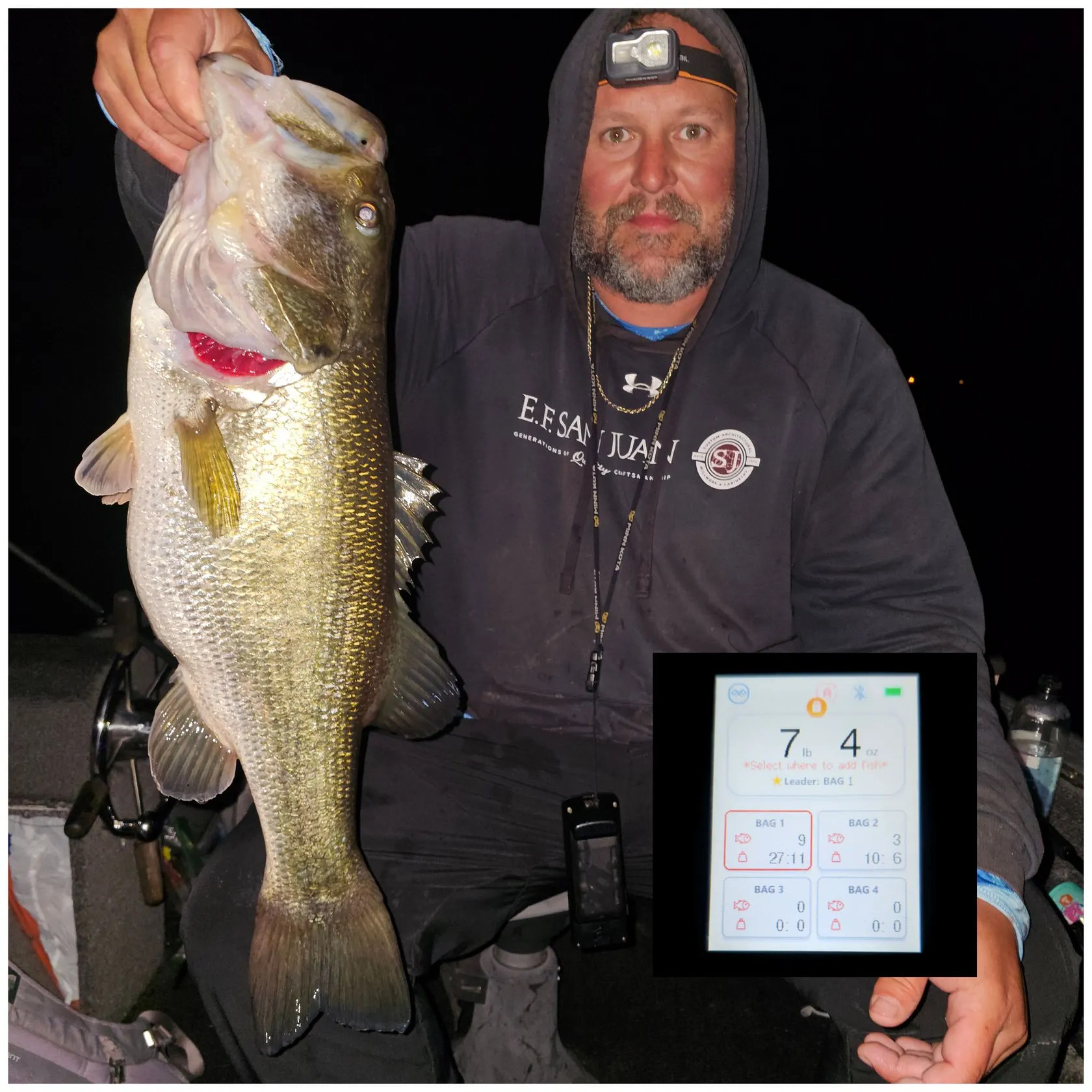 recently logged catches