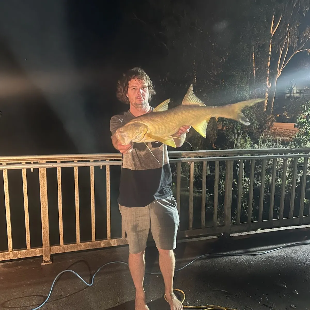 The most recent King threadfin catches on Fishbrain