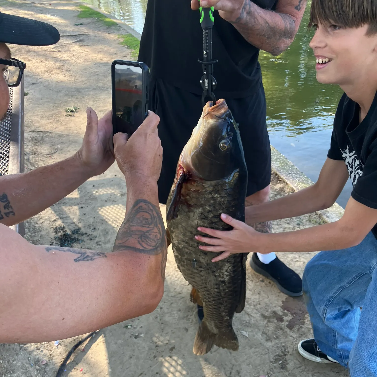 recently logged catches