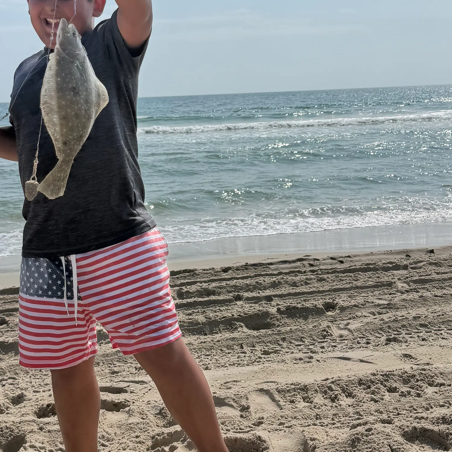 Summer flounder caught on Fishbrain