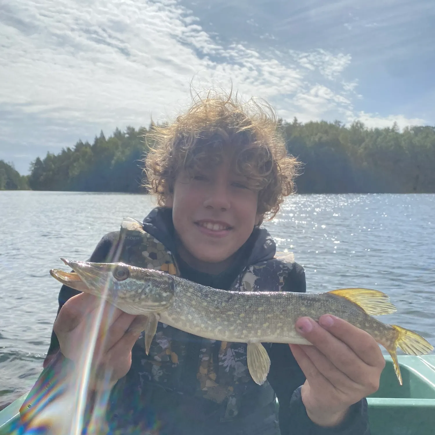 Northern pike caught on Fishbrain