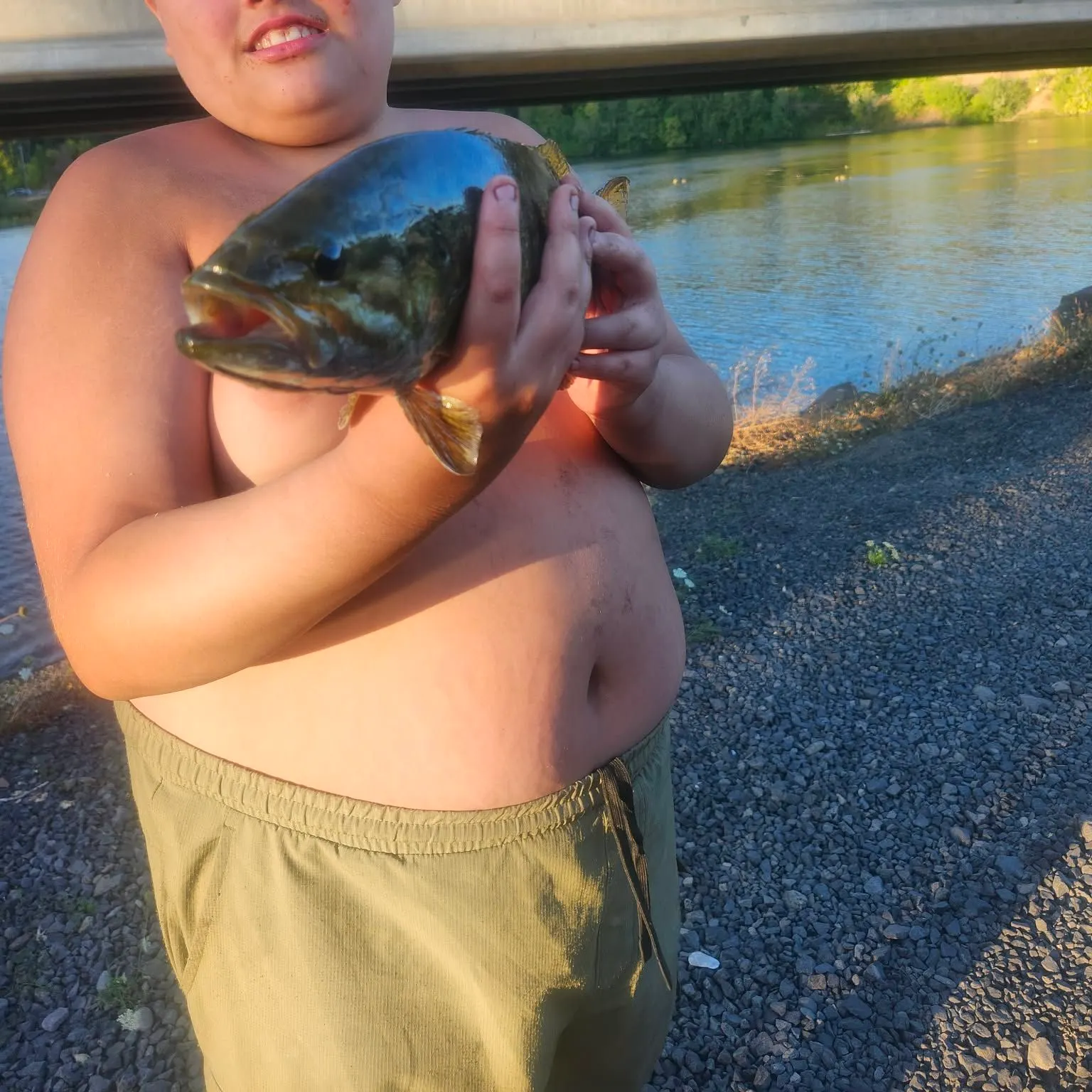 Smallmouth bass caught on Fishbrain