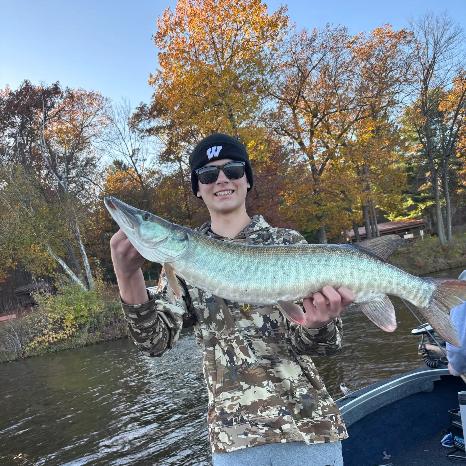 Muskie caught on Fishbrain
