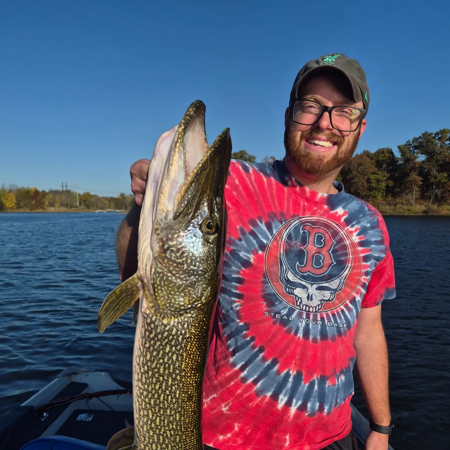 Northern pike caught on Fishbrain
