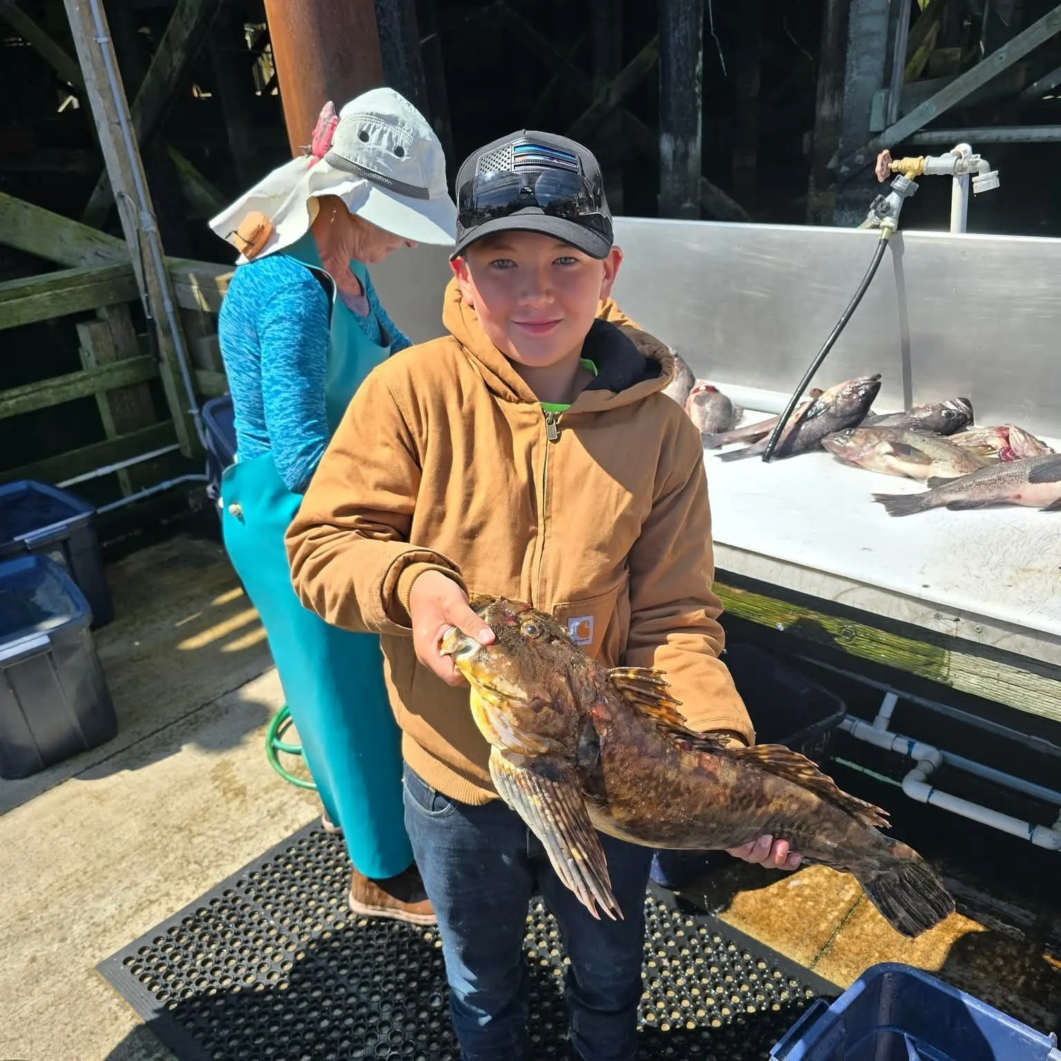 Cabezon caught on Fishbrain