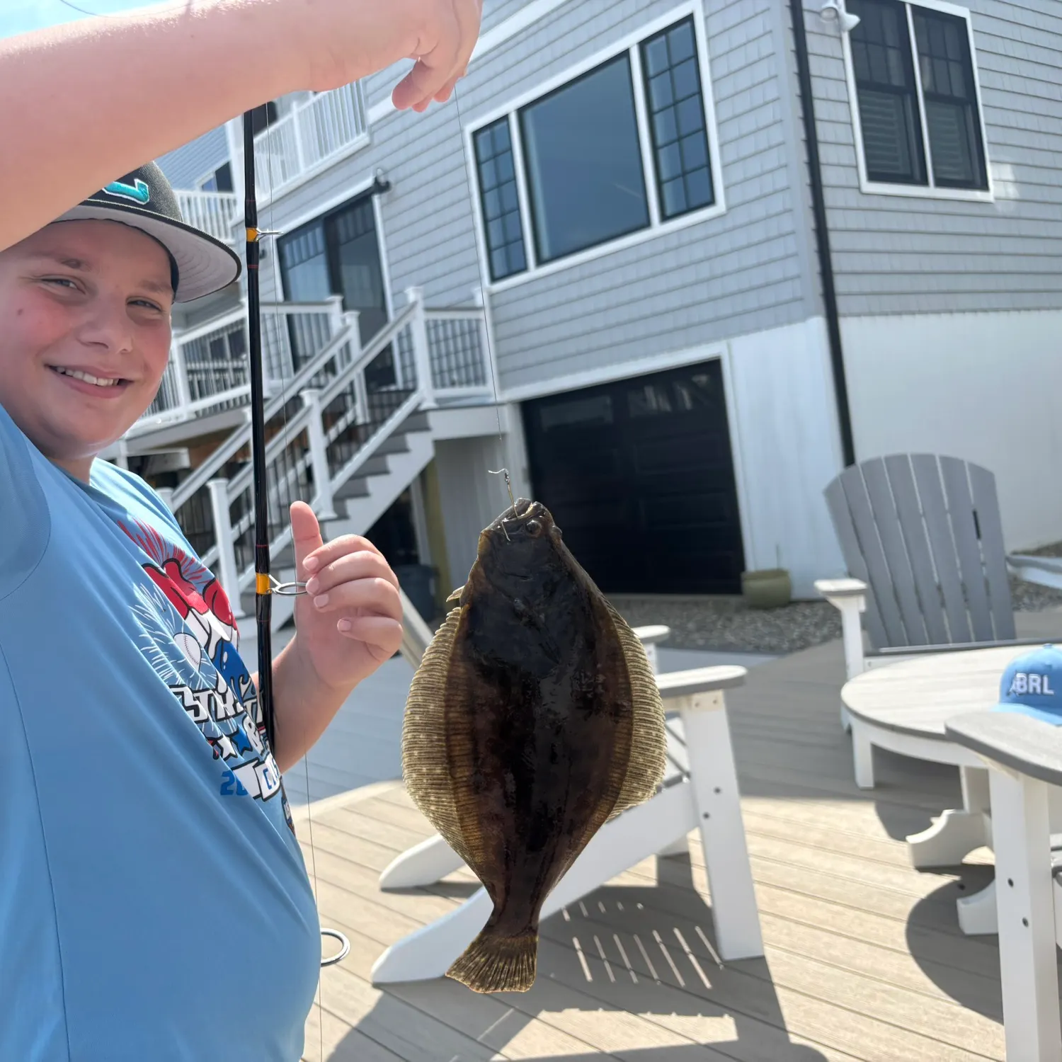 Summer flounder caught on Fishbrain