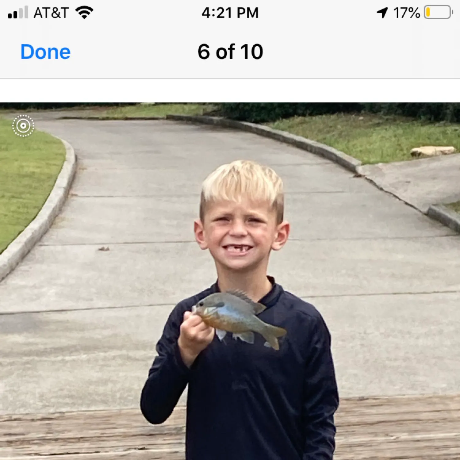 recently logged catches