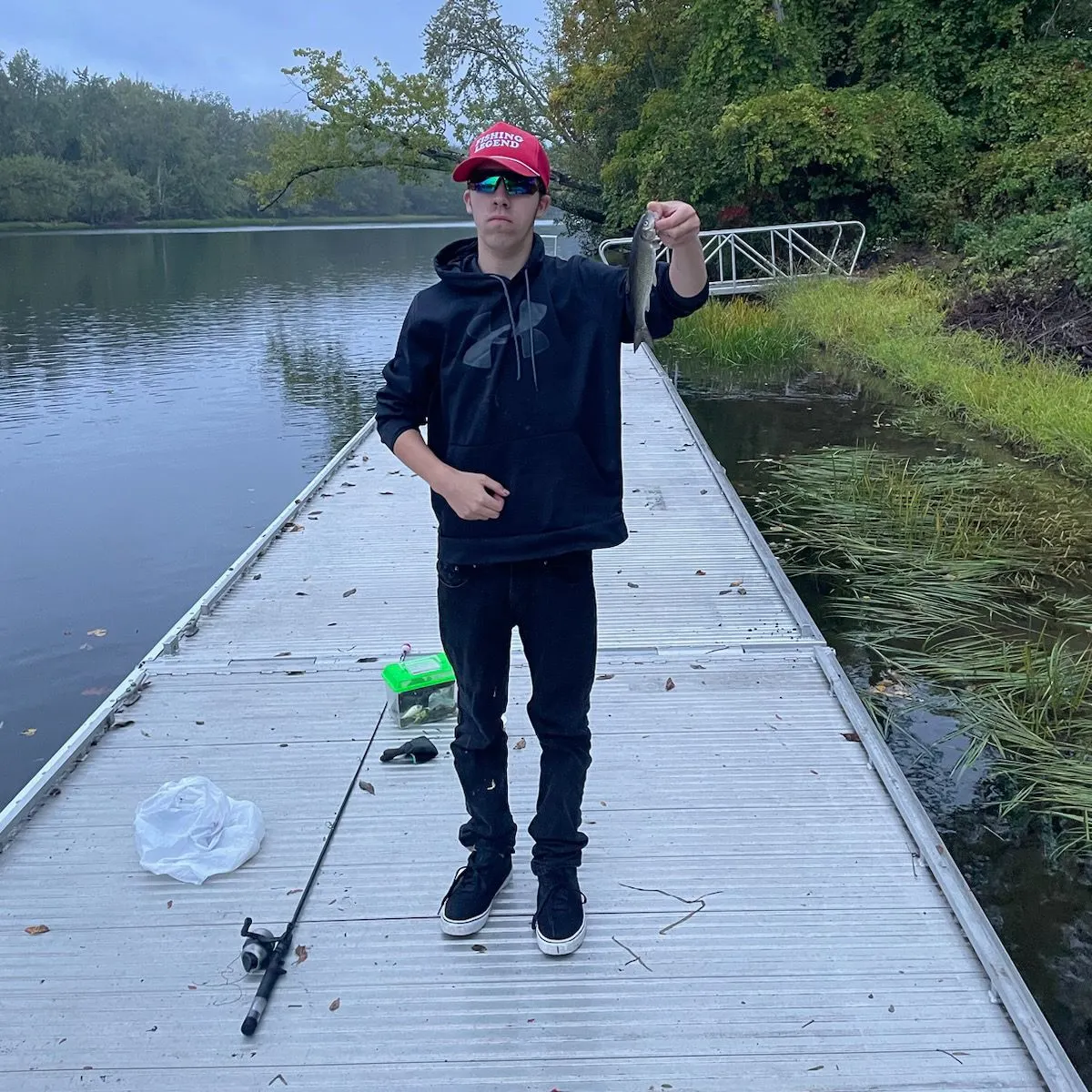 The most recent Fallfish catches on Fishbrain