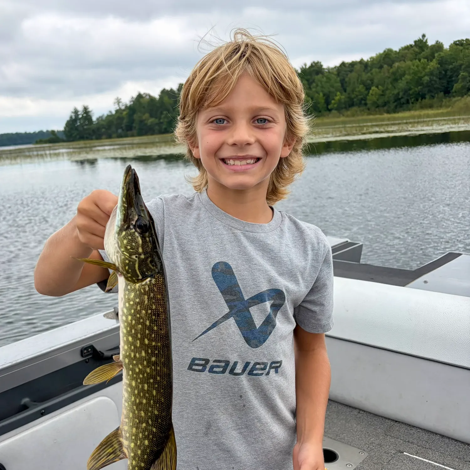 Northern pike caught on Fishbrain