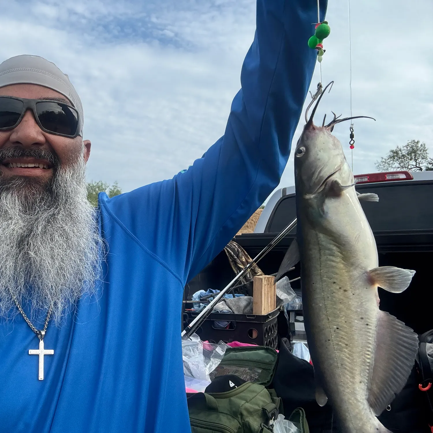 Channel catfish caught on Fishbrain