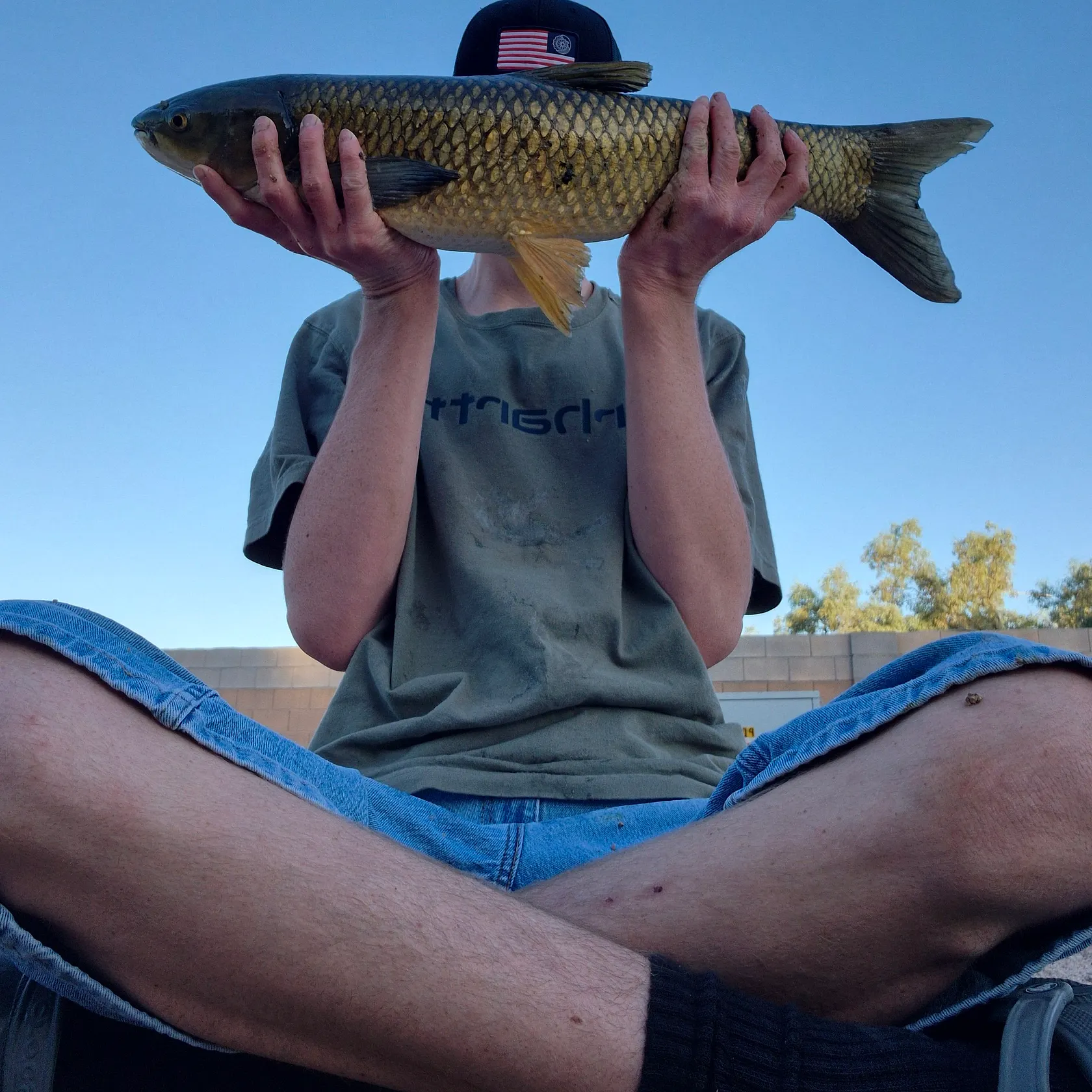 Grass carp caught on Fishbrain