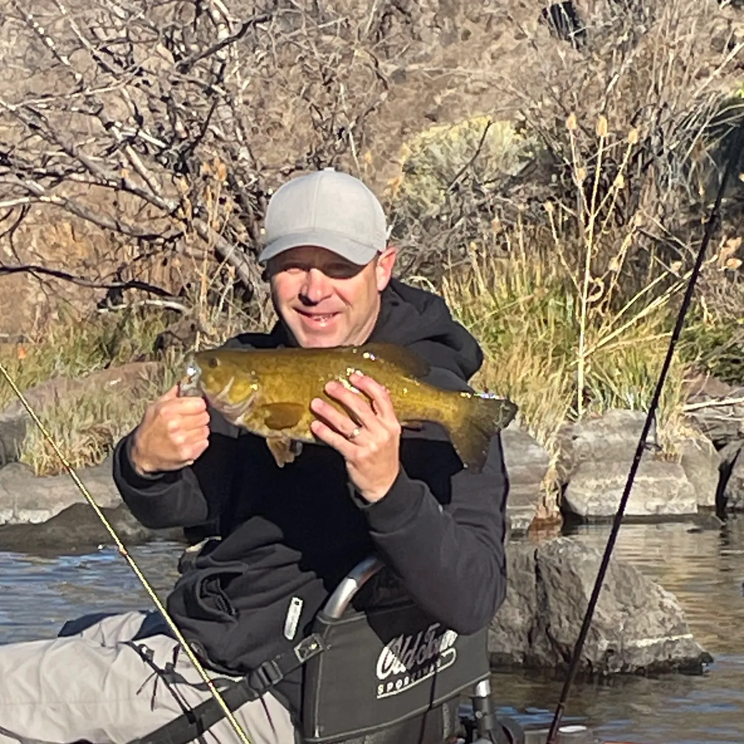 Smallmouth bass caught on Fishbrain