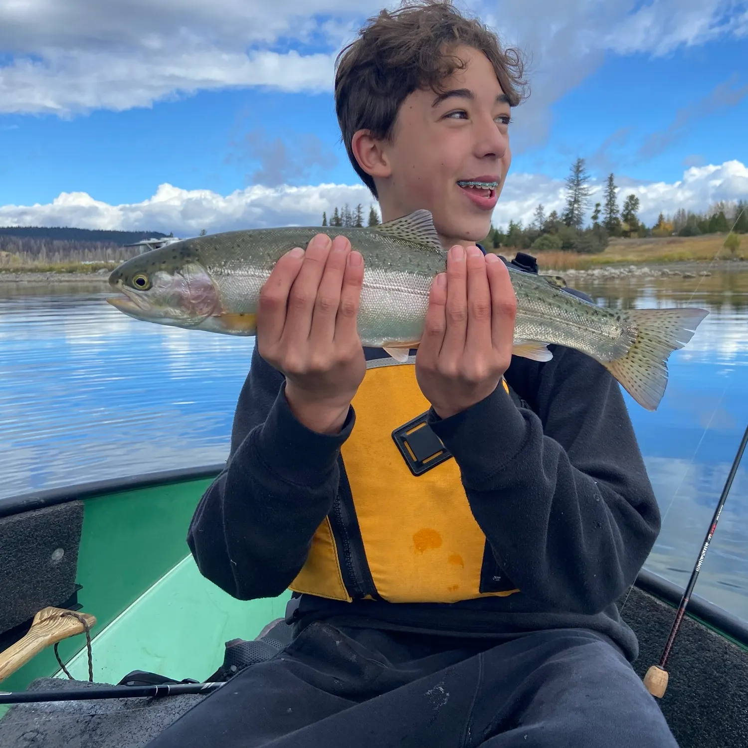 Rainbow trout caught on Fishbrain