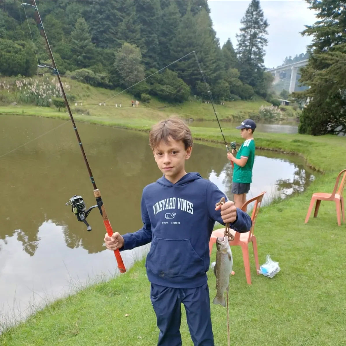 Rainbow trout caught on Fishbrain