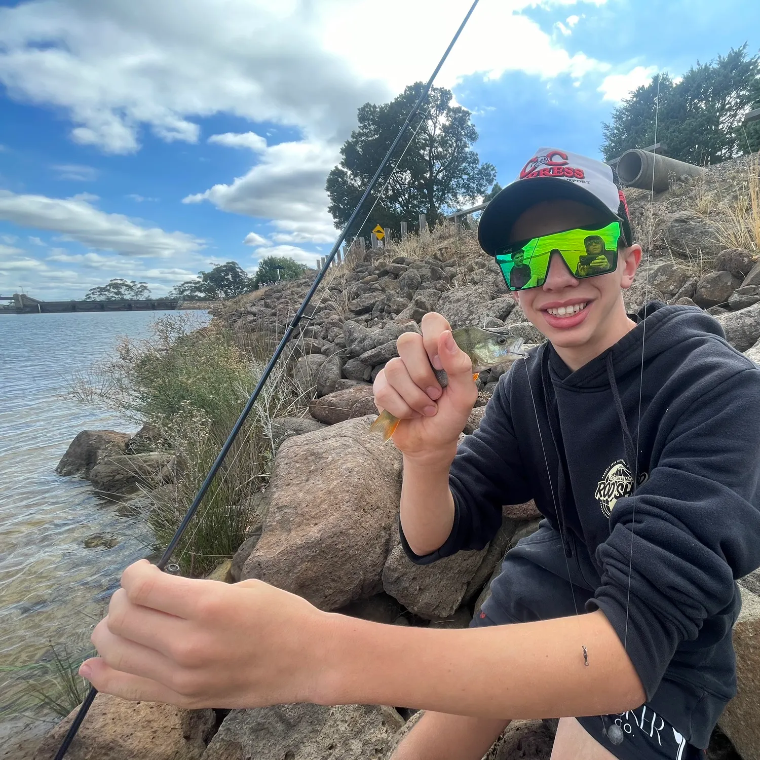 European perch caught on Fishbrain