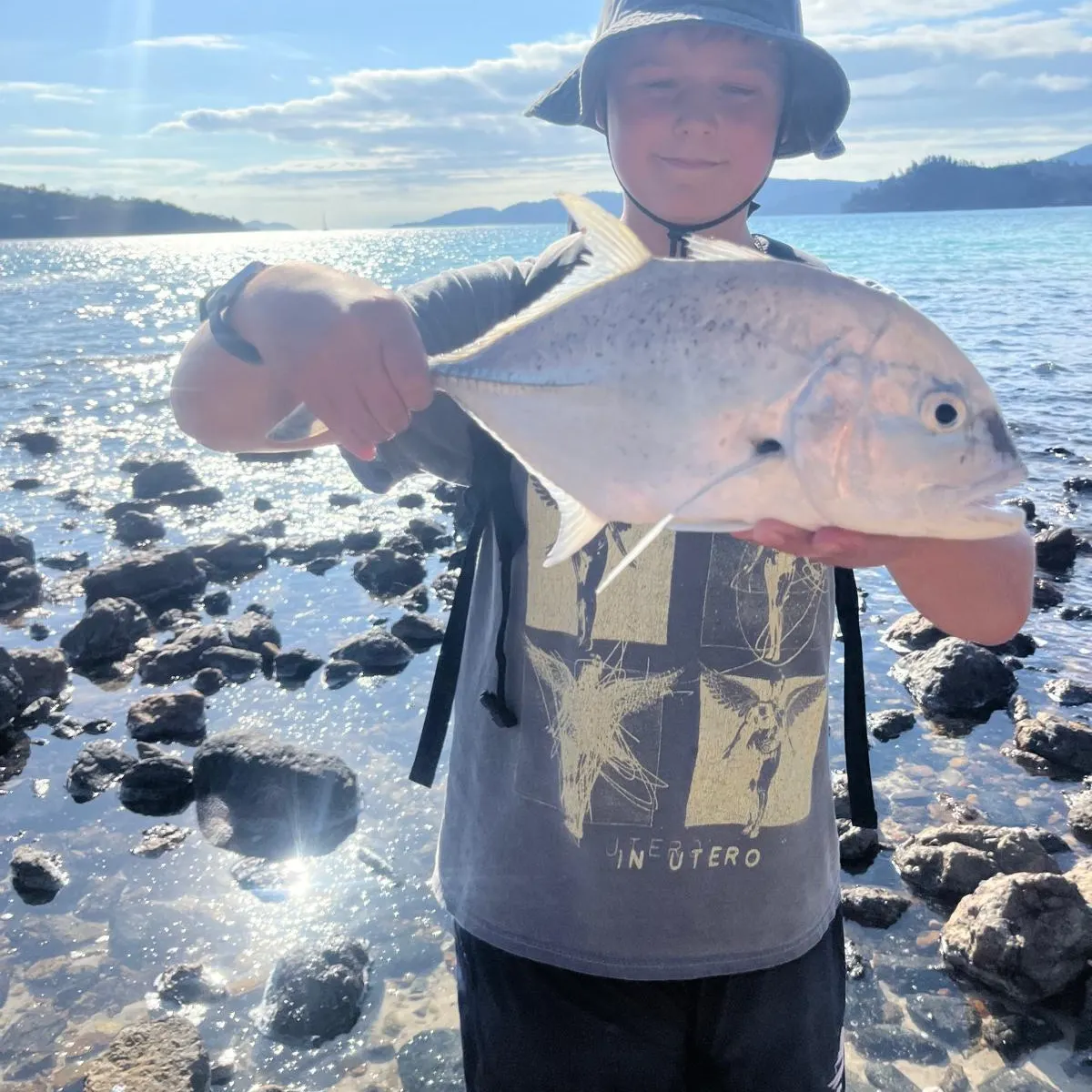 Giant trevally caught on Fishbrain