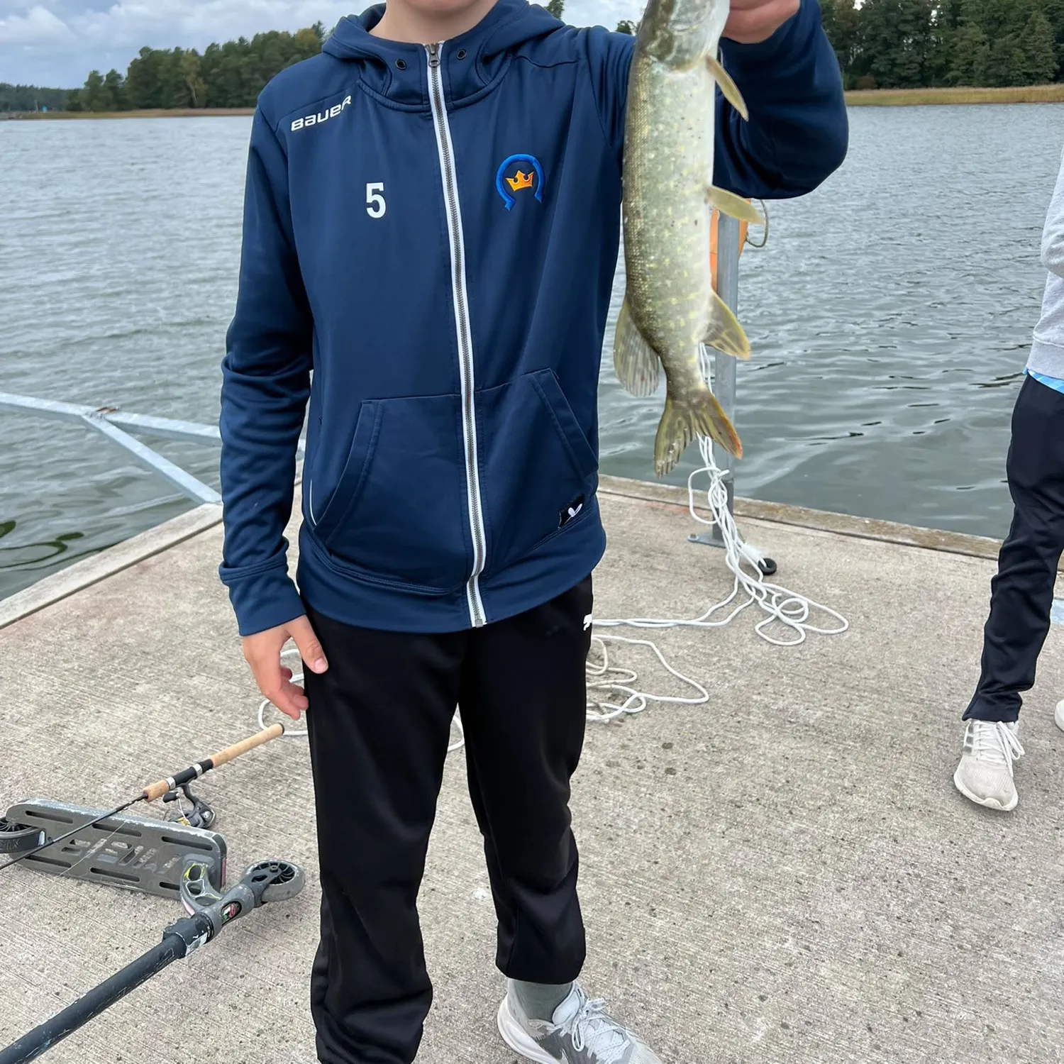 Northern pike caught on Fishbrain