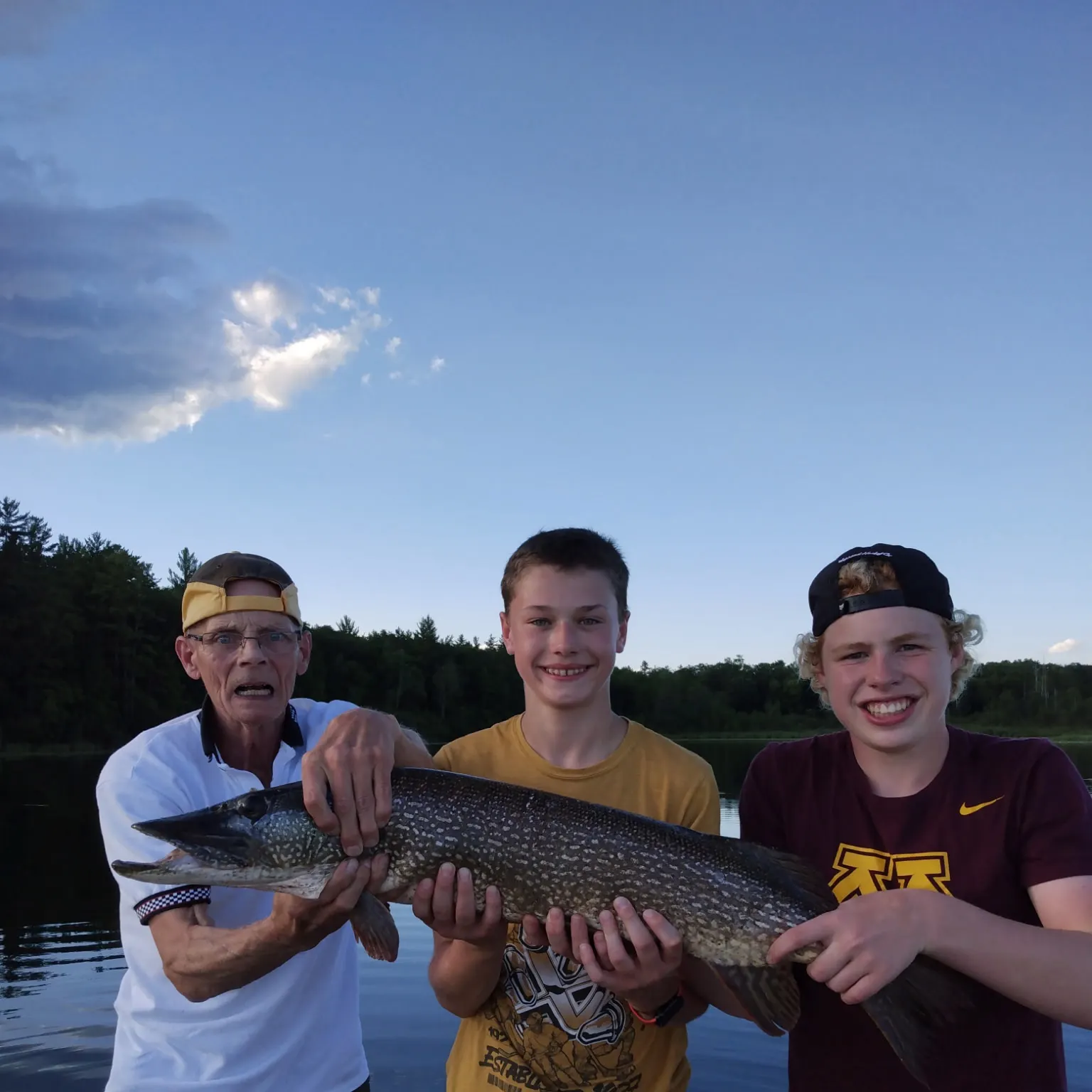 Northern pike caught on Fishbrain