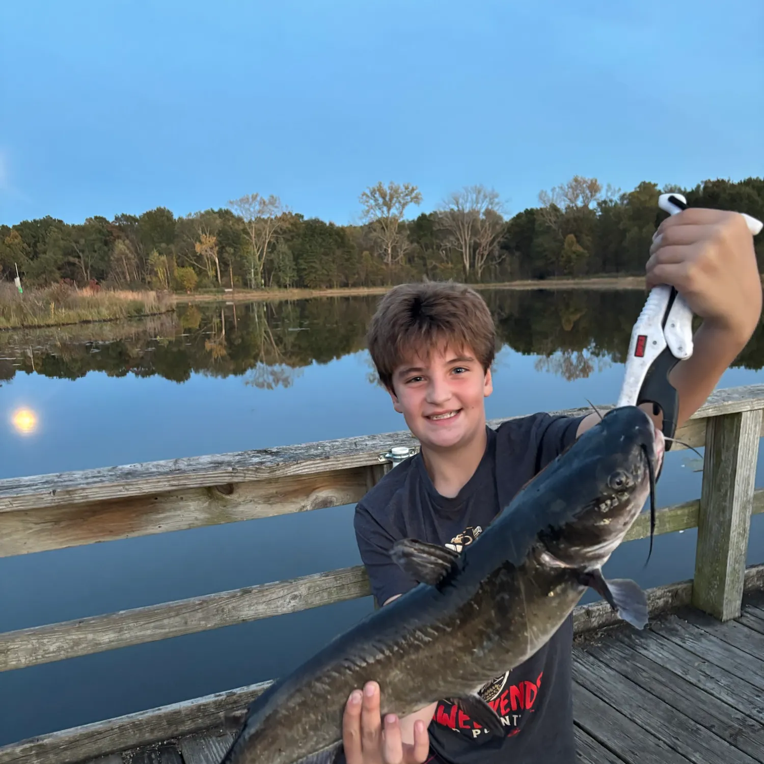 Channel catfish caught on Fishbrain