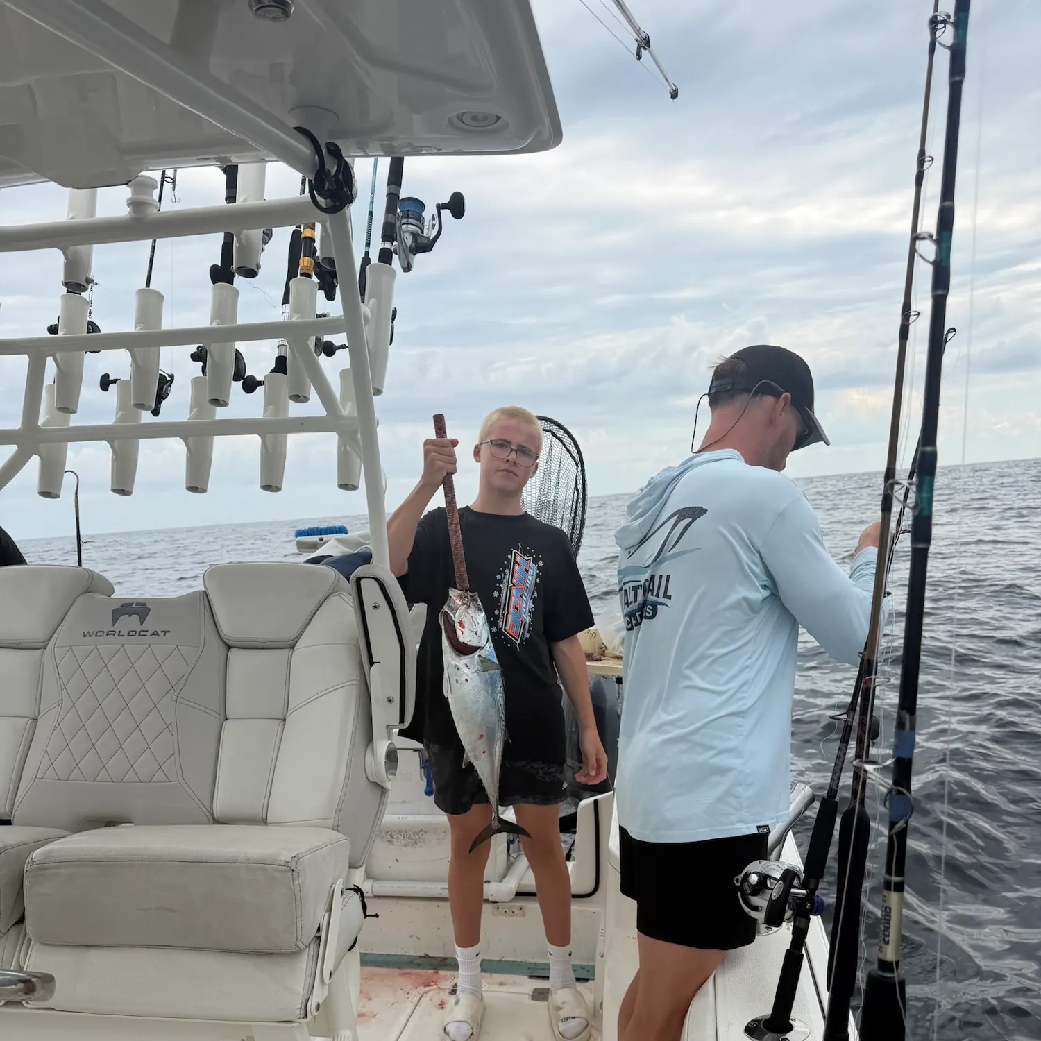 recently logged catches