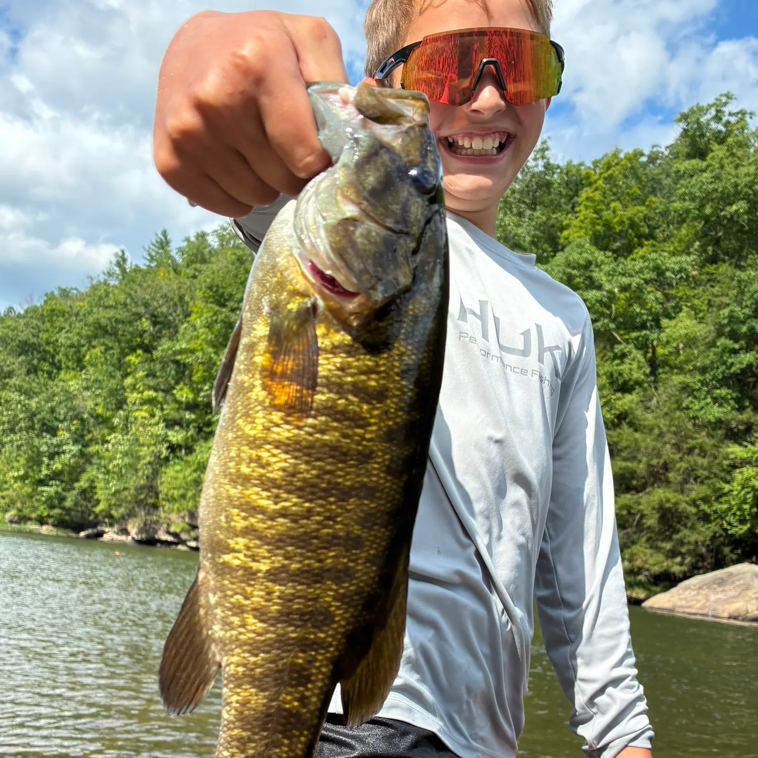 Smallmouth bass caught on Fishbrain