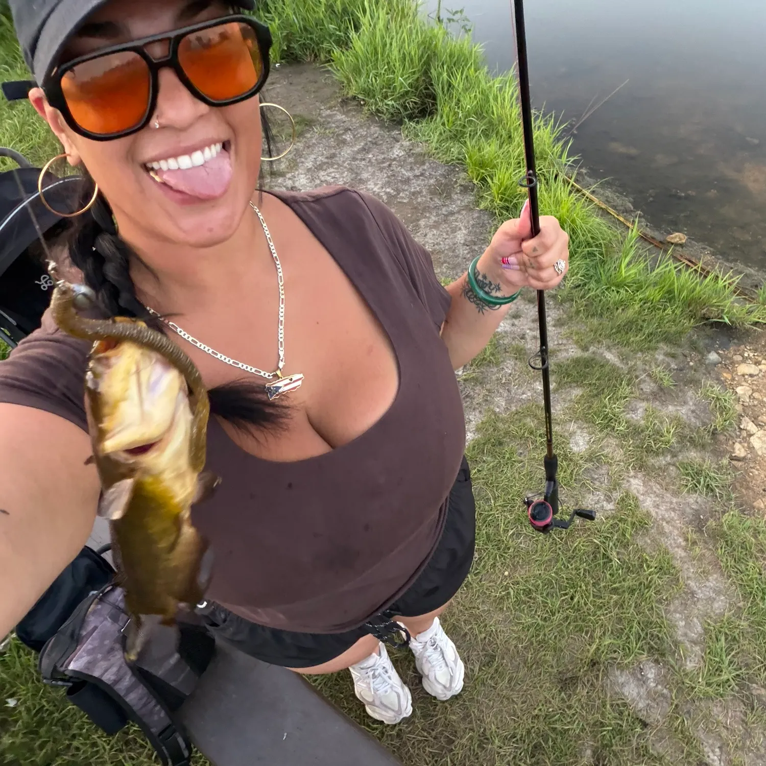 Yellow bullhead caught on Fishbrain