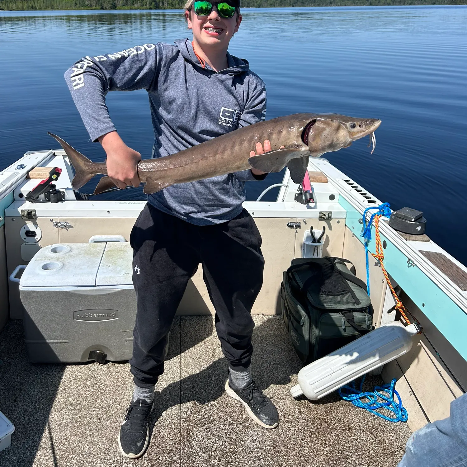 The most recent Lake sturgeon catches on Fishbrain