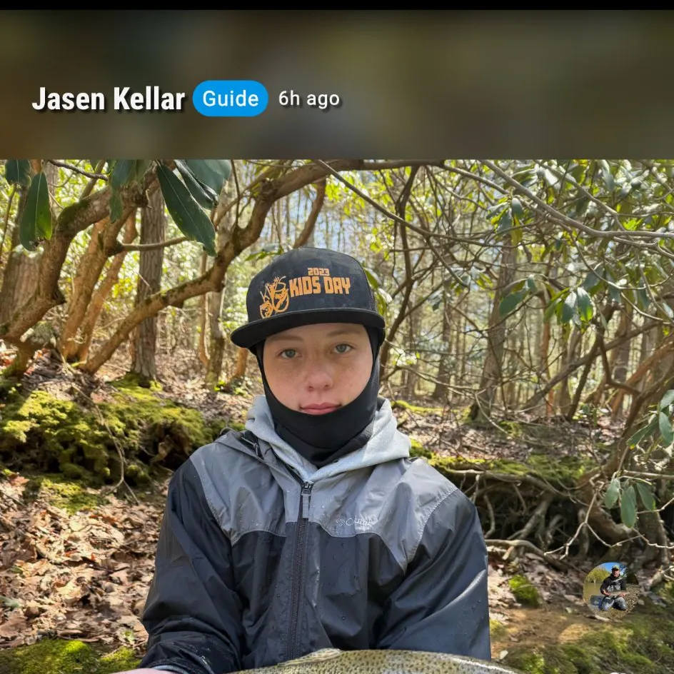 Rainbow trout caught on Fishbrain