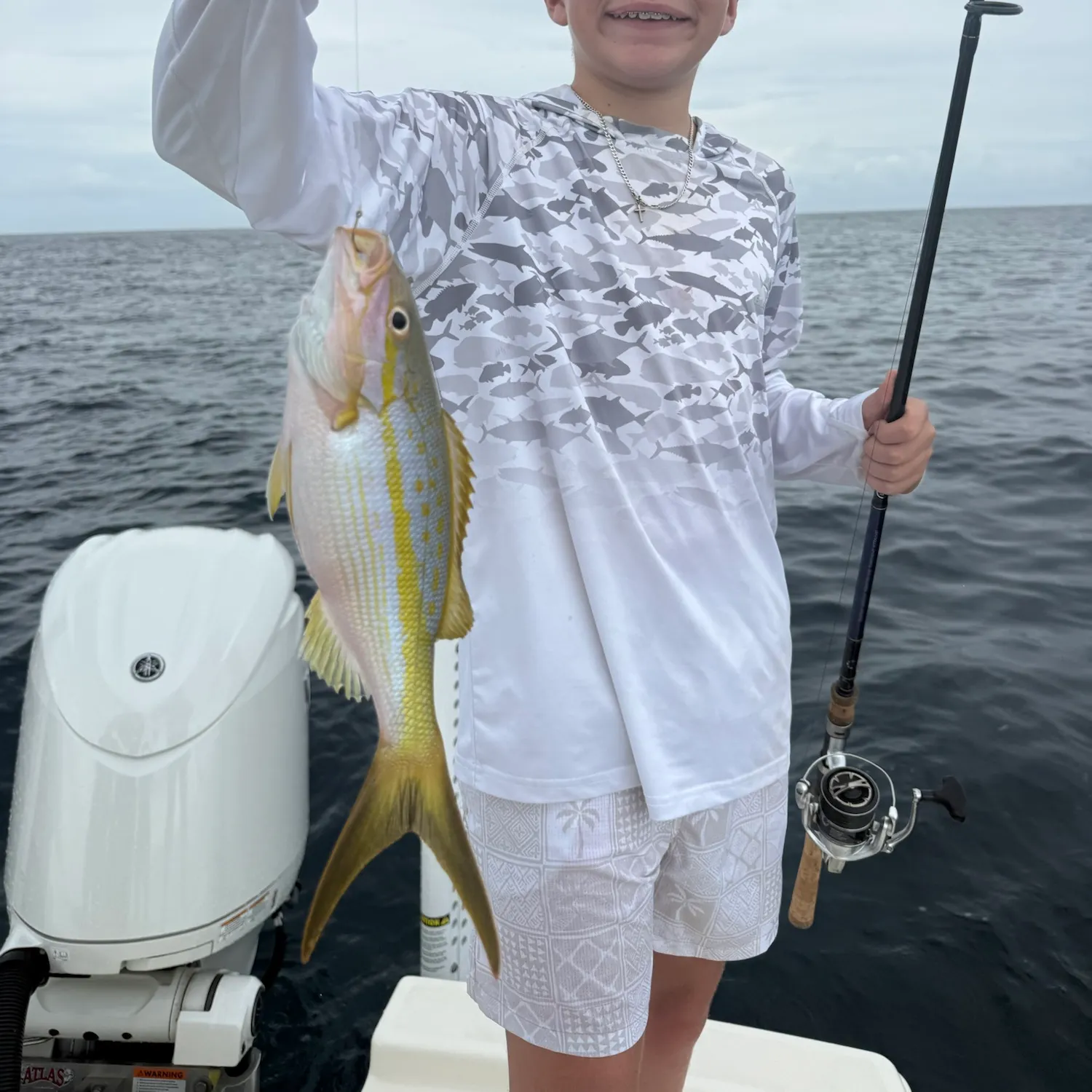 Yellowtail snapper caught on Fishbrain