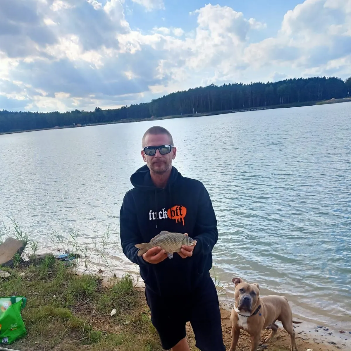Crucian carp caught on Fishbrain