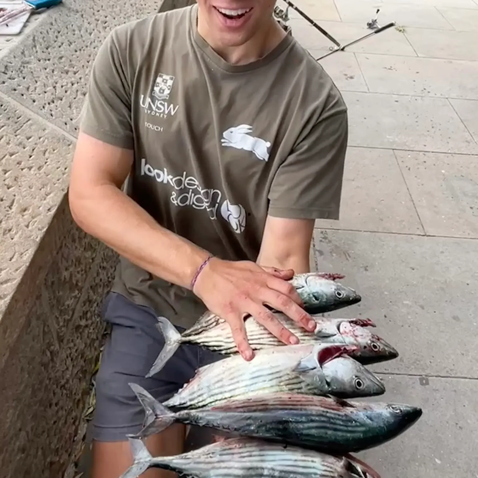 recently logged catches