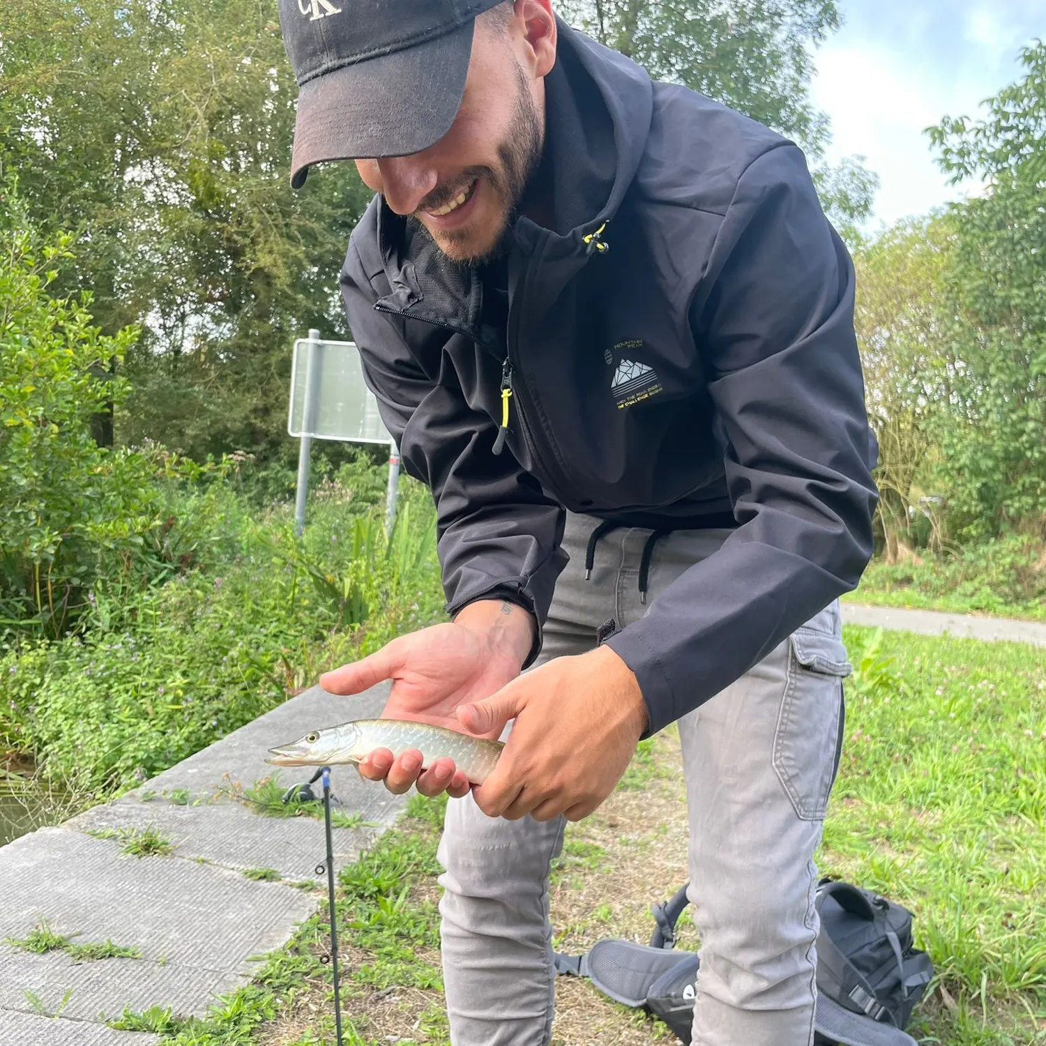 Northern pike caught on Fishbrain