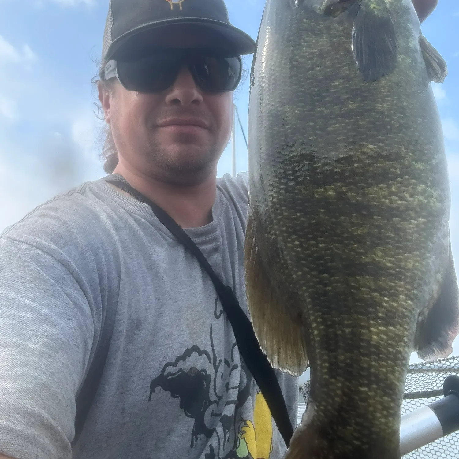 Smallmouth bass caught on Fishbrain