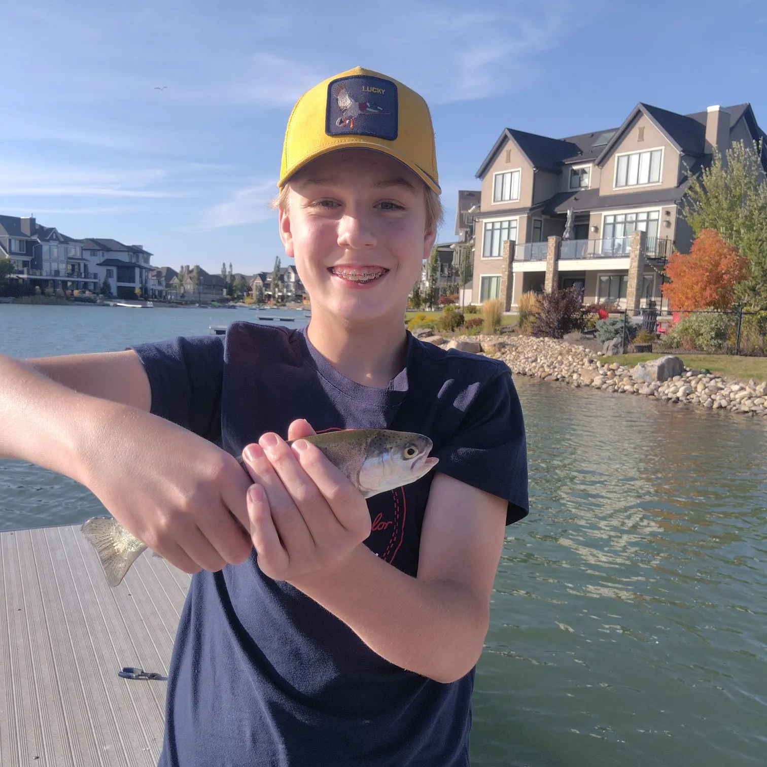 Rainbow trout caught on Fishbrain