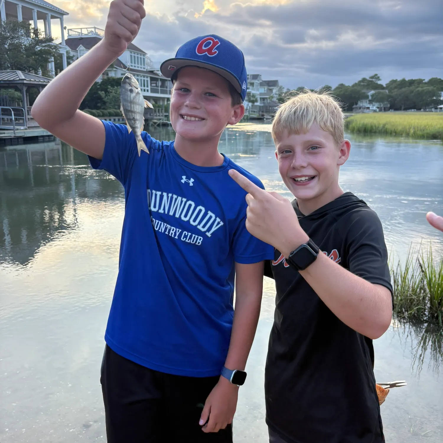 recently logged catches