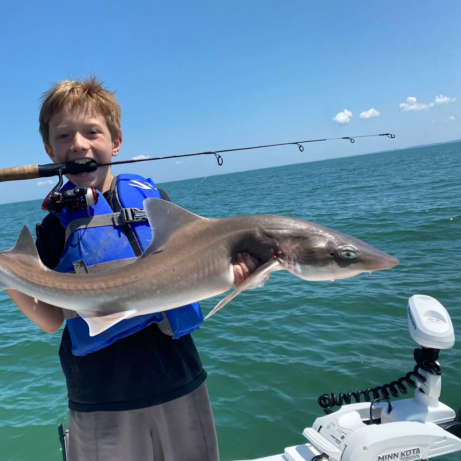 The most popular recent Dusky smooth-hound catch on Fishbrain