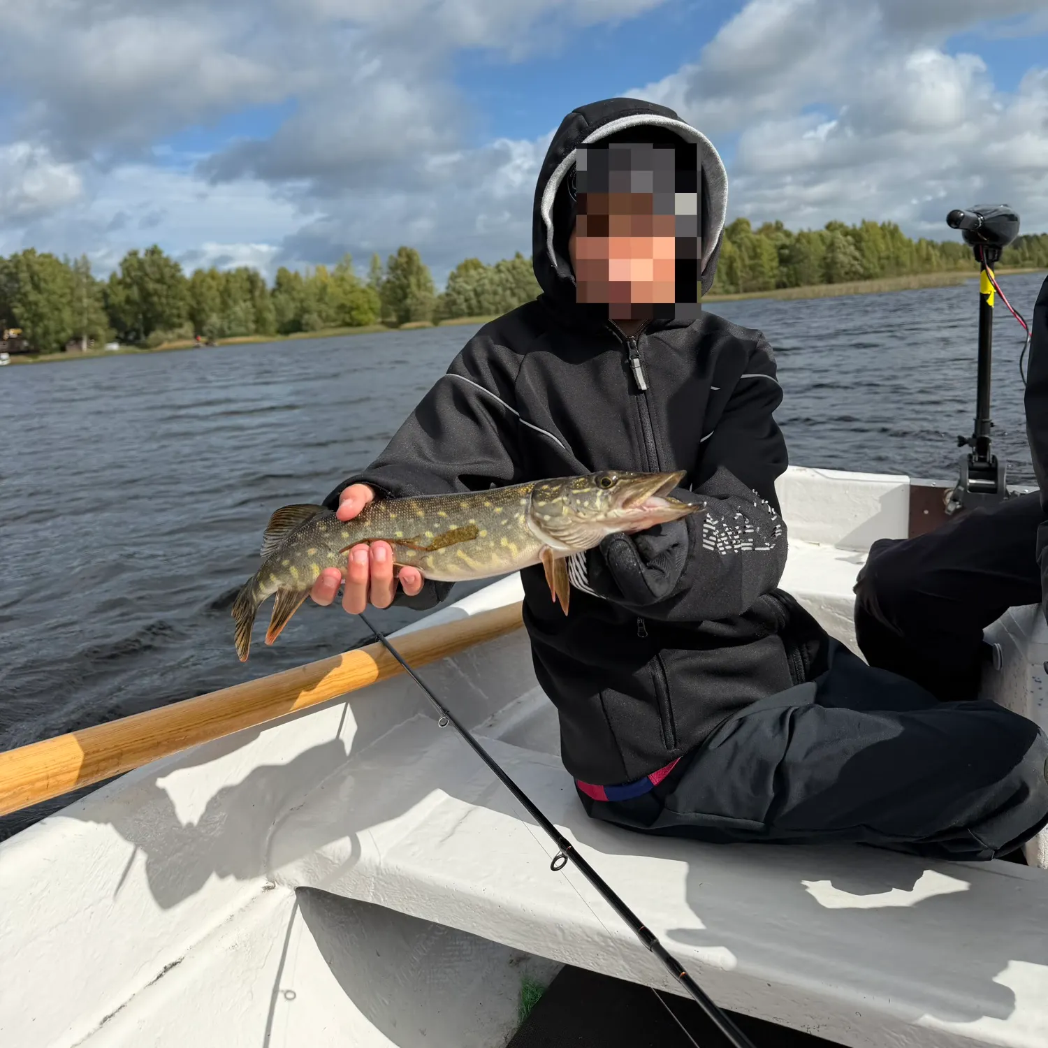 Northern pike caught on Fishbrain