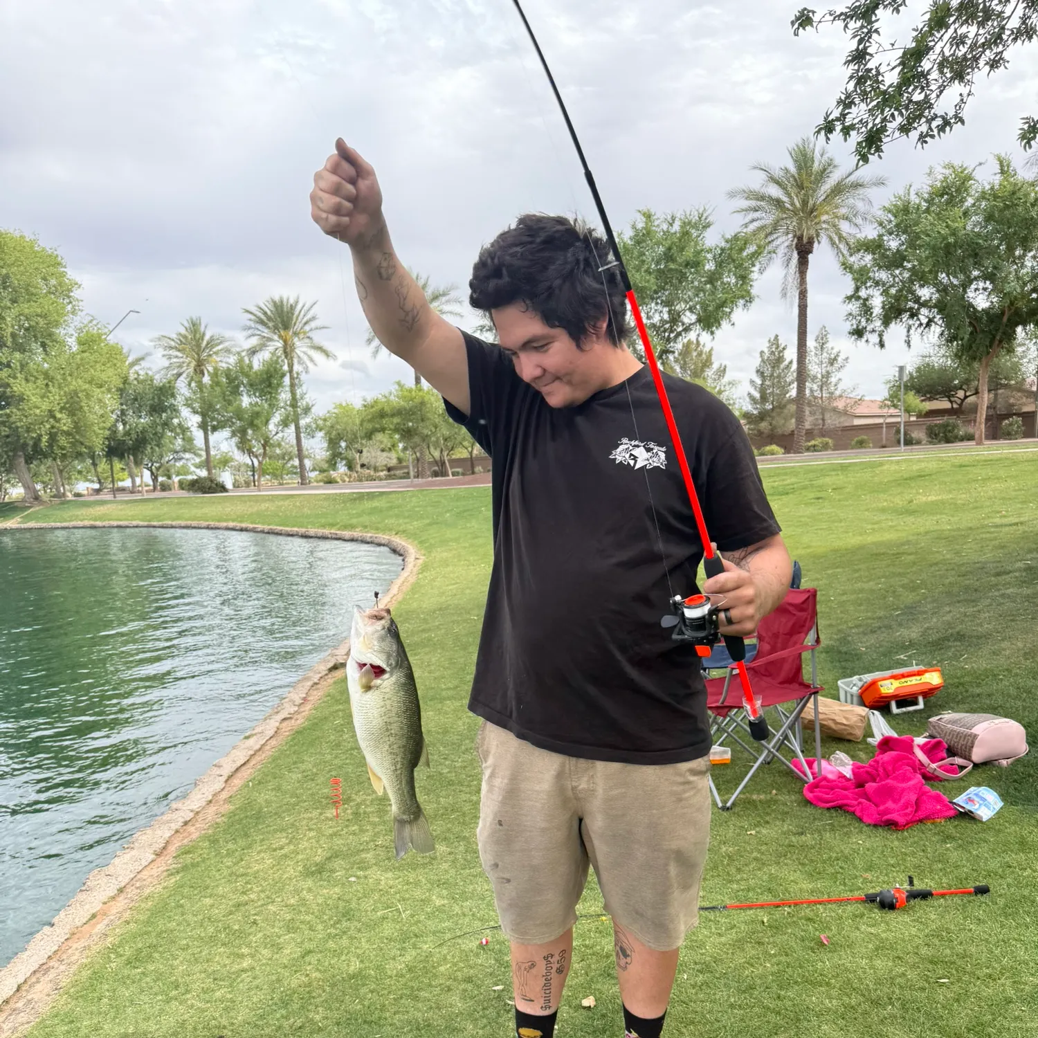 recently logged catches