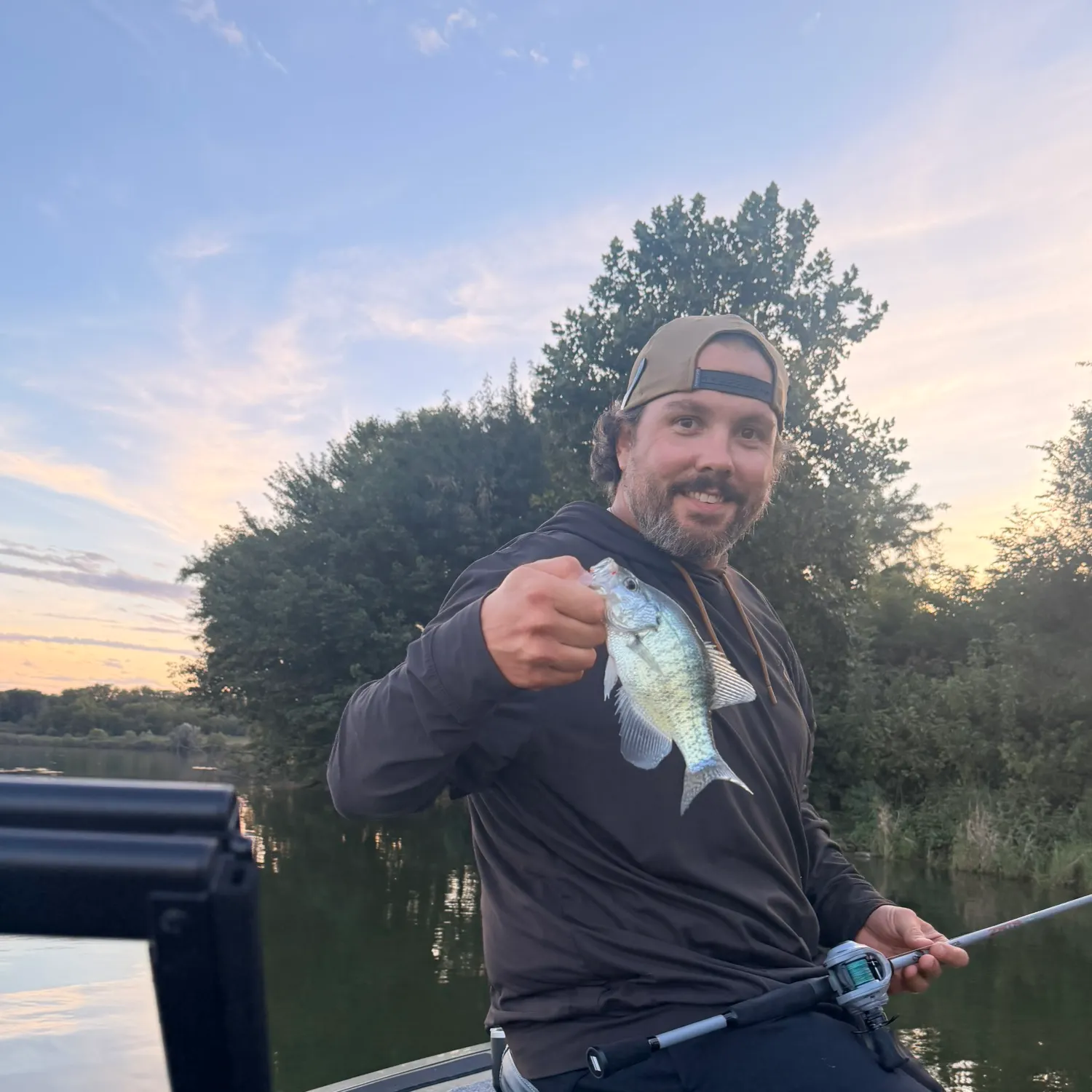 White crappie caught on Fishbrain