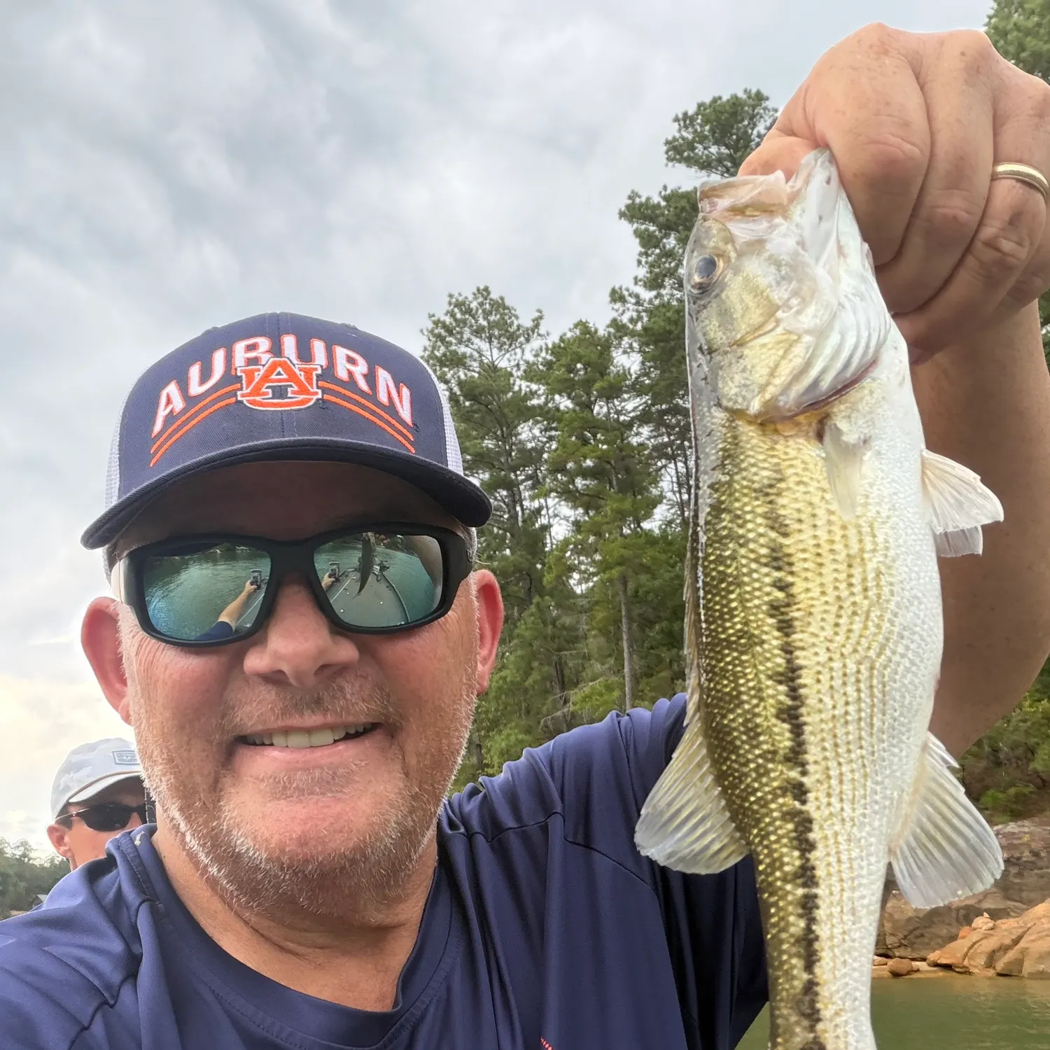 Spotted bass caught on Fishbrain
