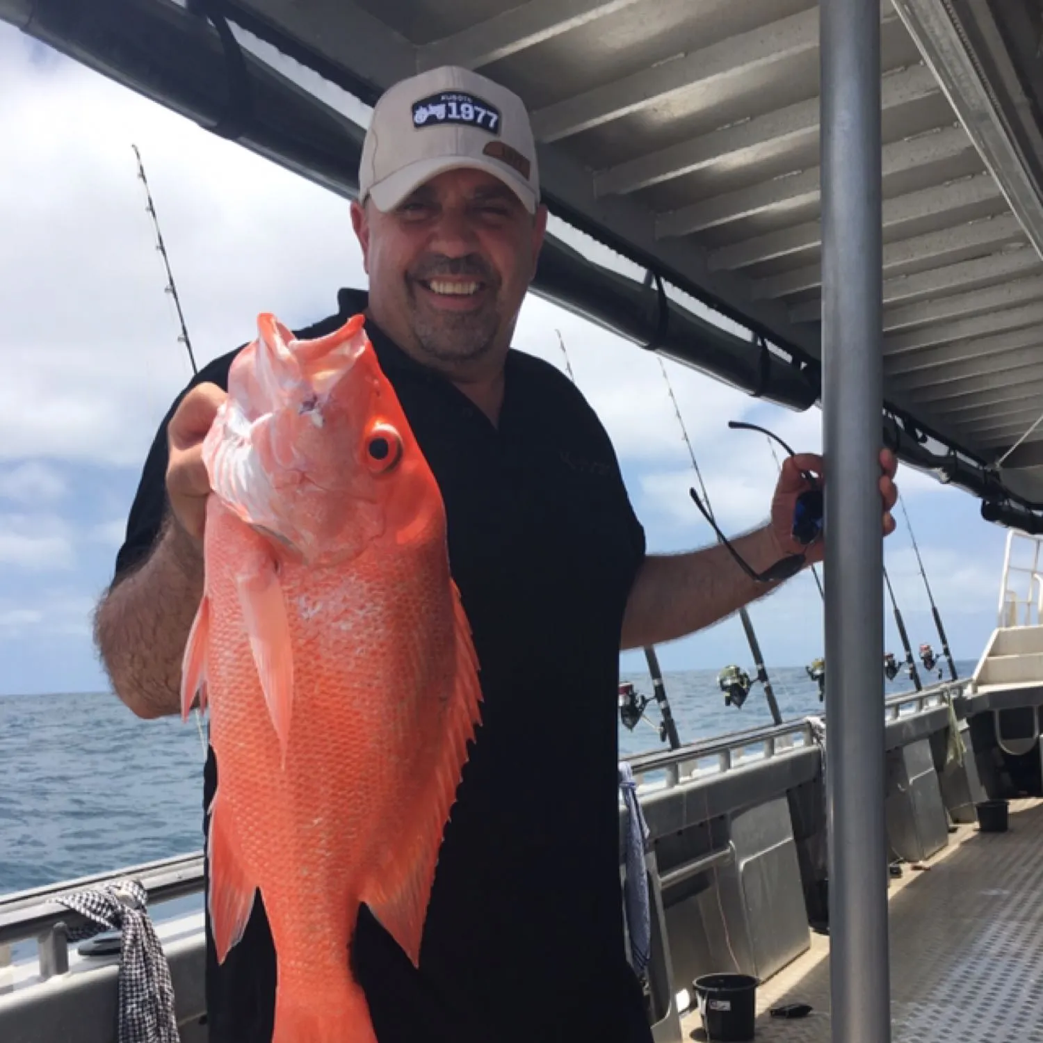 Giant trevally caught on Fishbrain