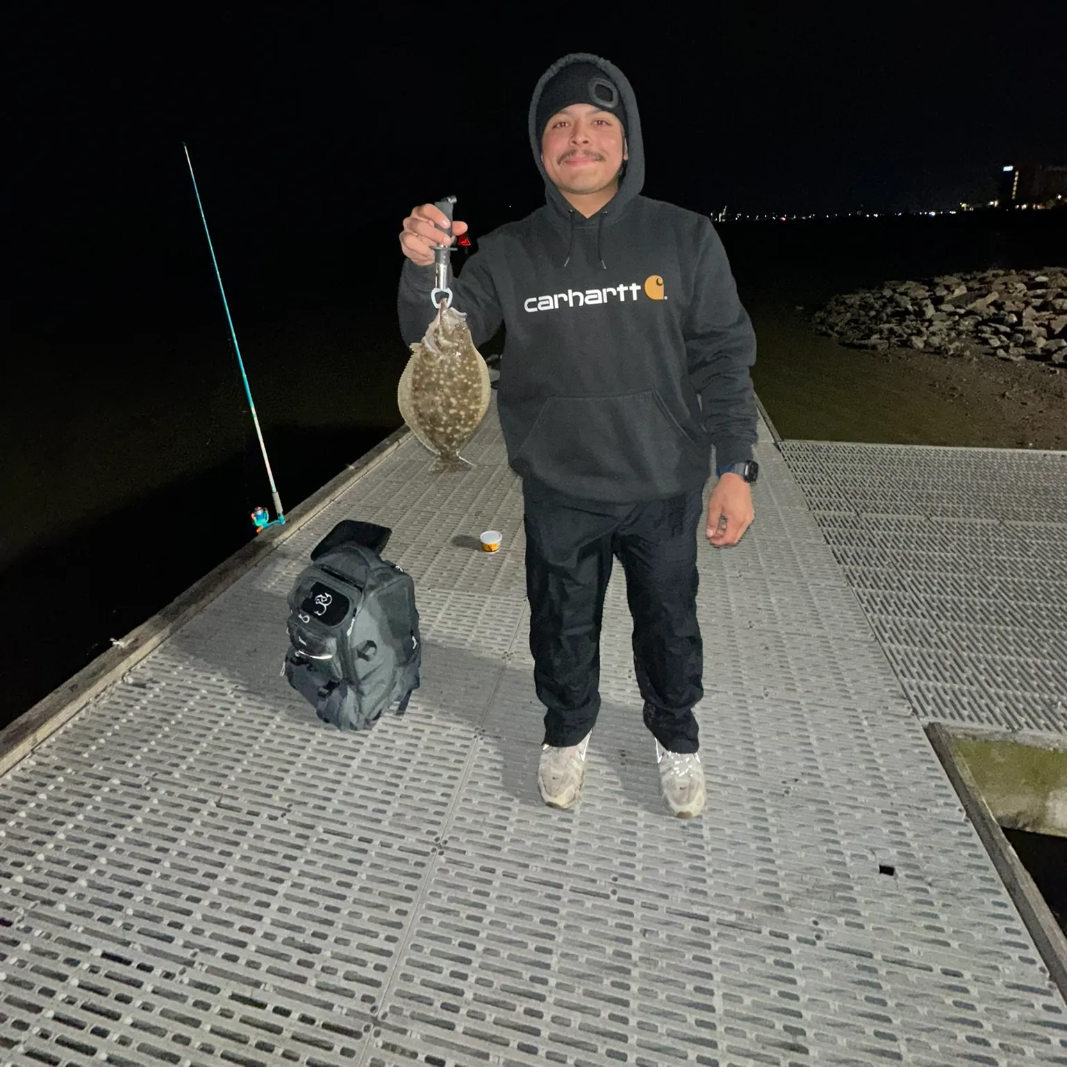 The most recent Southern flounder catches on Fishbrain