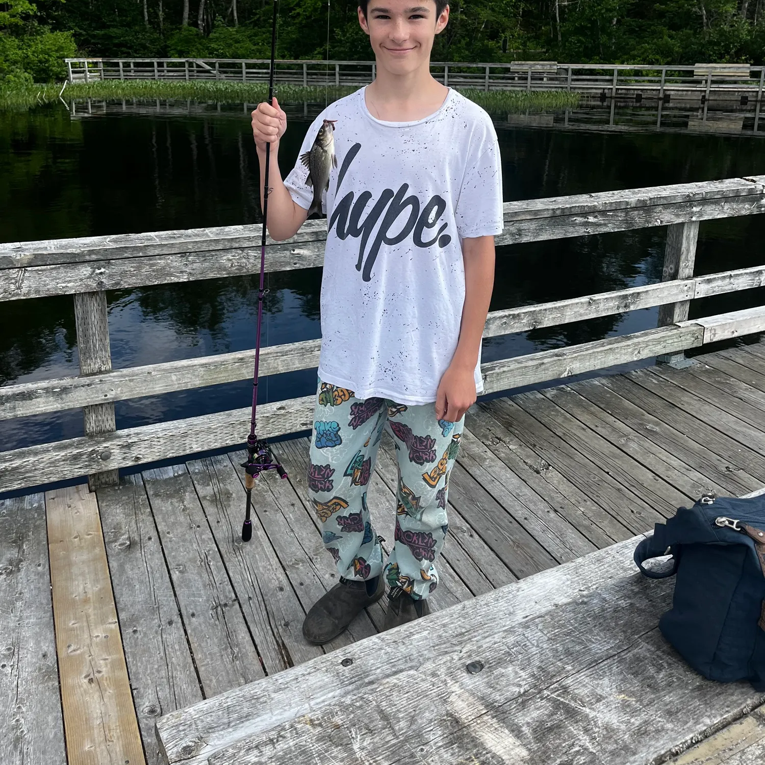 recently logged catches